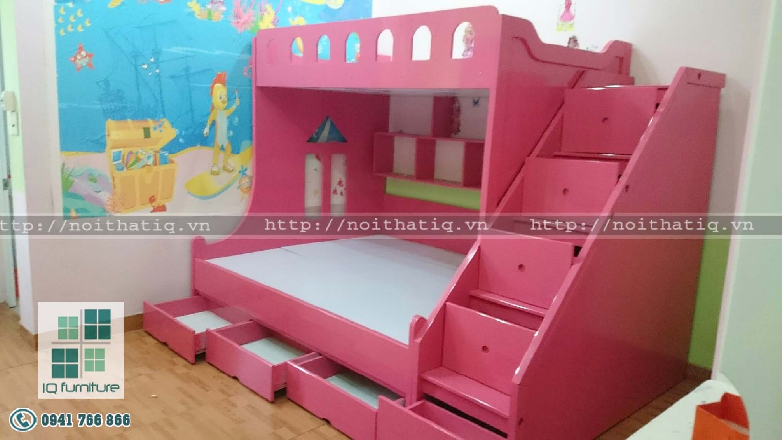 Giường tầng trẻ em đẹp tại Hải Phòng