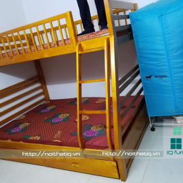 Giường tầng gỗ cho trẻ em 
