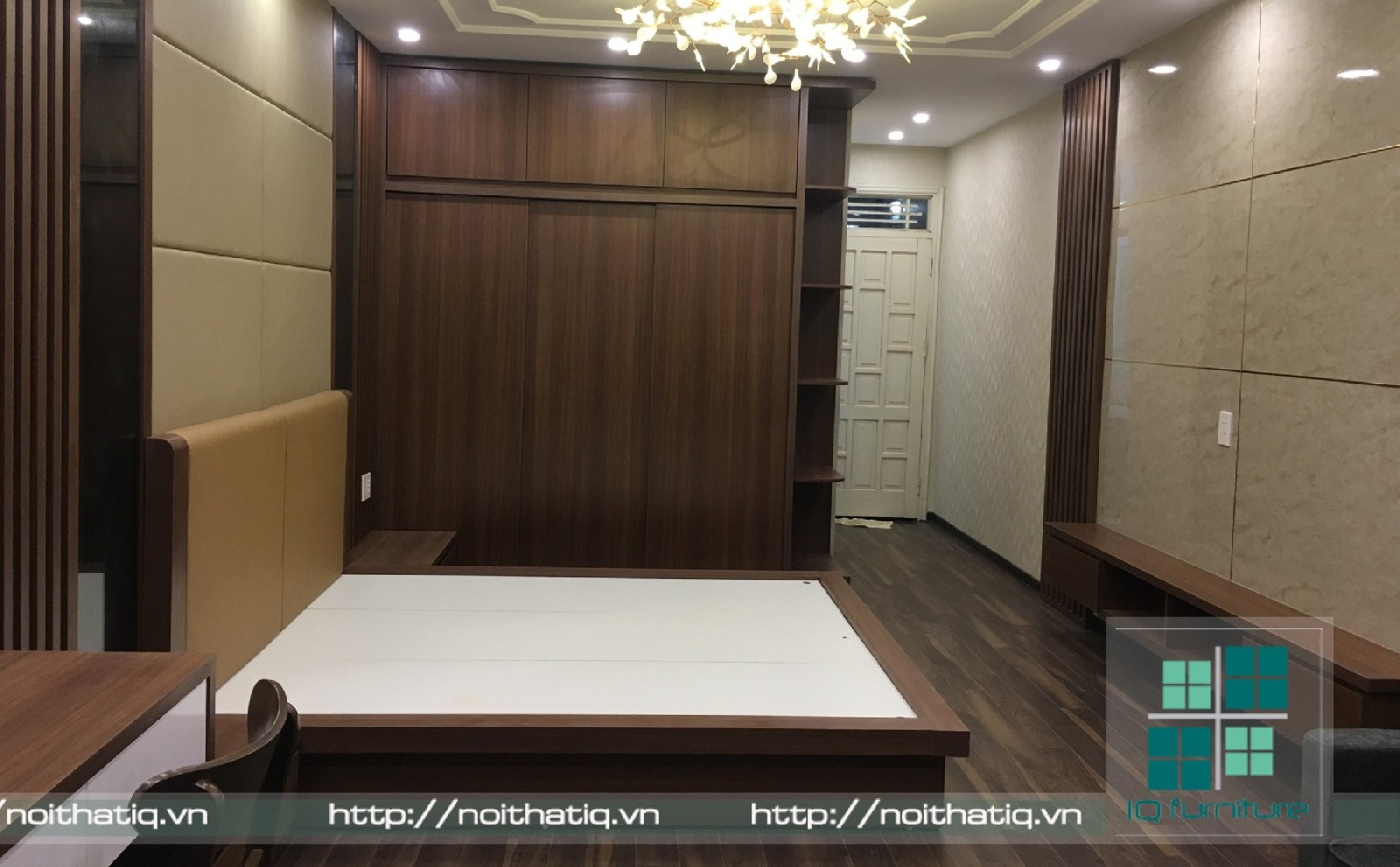 Thiết kế nội thất phòng ngủ tại Trần Nguyên Hãn, Hải Phòng